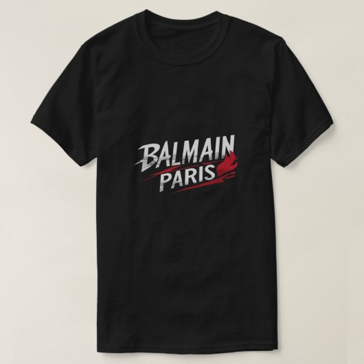 Balmain Paris T-shirt (Design voorkant)
