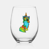 balmerallures wijnglas zonder voet (Voorkant)