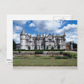 Balmoraal, de Schotse woonplaats van de koningin v Briefkaart (Voorkant / Achterkant)