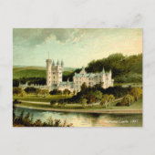 Balmoral Castle 1897, herstelde hoge resolutie Briefkaart (Voorkant)