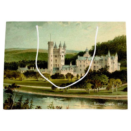 Balmoral Castle 1897, herstelde hoge resolutie Groot Cadeauzakje (Voorkant)