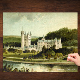 Balmoral Castle 1897, herstelde hoge resolutie Legpuzzel