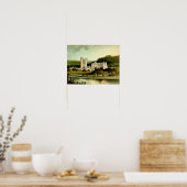 Balmoral Castle 1897, herstelde hoge resolutie Poster (Keuken)