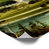 Balmoral Castle 1897, herstelde hoge resolutie Poster (Hoek)