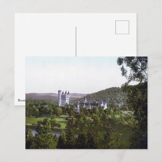 Balmoral Castle - 1901 Briefkaart (Voorkant / Achterkant)