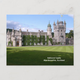 Balmoral Castle, Aberdeenshire, Schotland Briefkaart