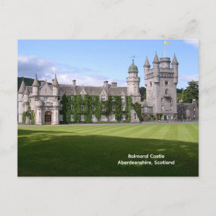 Balmoral Castle, Aberdeenshire, Schotland Briefkaart