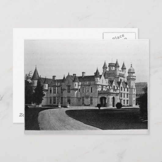 Balmoral Castle Briefkaart (Voorkant / Achterkant)