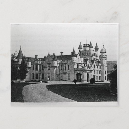 Balmoral Castle Briefkaart (Voorkant)
