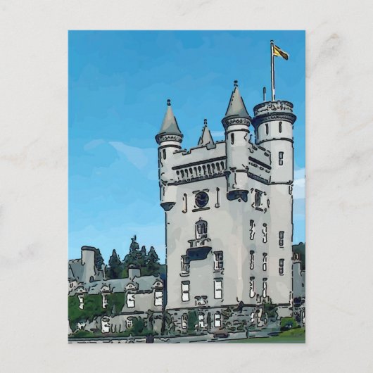 Balmoral Castle Briefkaart (Voorkant)
