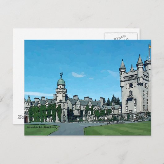 Balmoral Castle Briefkaart (Voorkant / Achterkant)