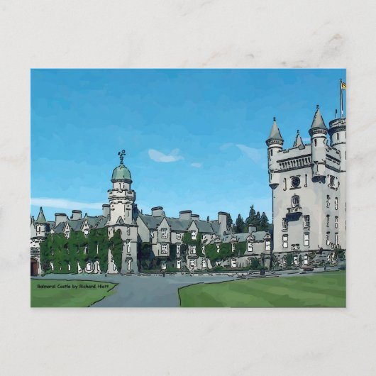 Balmoral Castle Briefkaart (Voorkant)