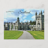 Balmoral Castle in Aberdeenshire Scotland Briefkaart (Voorkant)