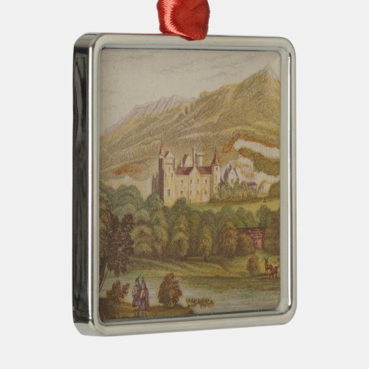 Balmoral Castle Metalen Ornament (Rechts)