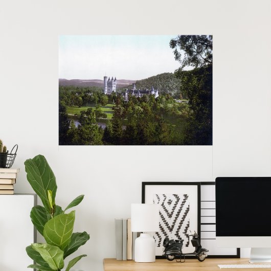 Balmoral Castle Poster (Thuiskantoor)