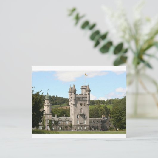 Balmoral Castle, Schotland, Verenigd Koninkrijk Briefkaart (Staand voorkant)