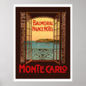 Balmoral Palace Hotel (Monte Carlo) Poster (Voorkant)