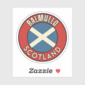 Balmullo, Schotland Sticker (Vel)