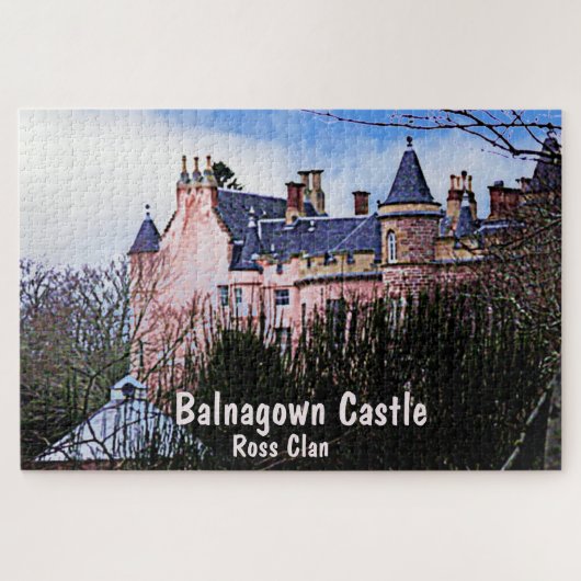 Balnagown Castle - Ross Clan Legpuzzel (Horizontaal)