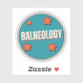 Balneologie Sticker (Vel)