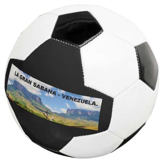 BALÓN DE FÚTBOL DE LA GRAN SABANA. VOETBAL (Drie kwart)