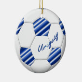 Balón de FÚTBOL URUGUAY equipo nacional 2014 Keramisch Ornament (Rechts)