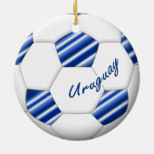 Balón de FÚTBOL URUGUAY equipo nacional 2014 Keramisch Ornament (Achterkant)
