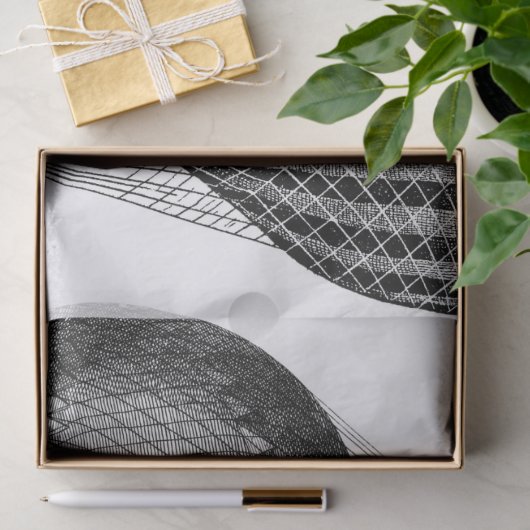 Balon Junk Journal Elements — Blad Tissuepapier (Geschenk)