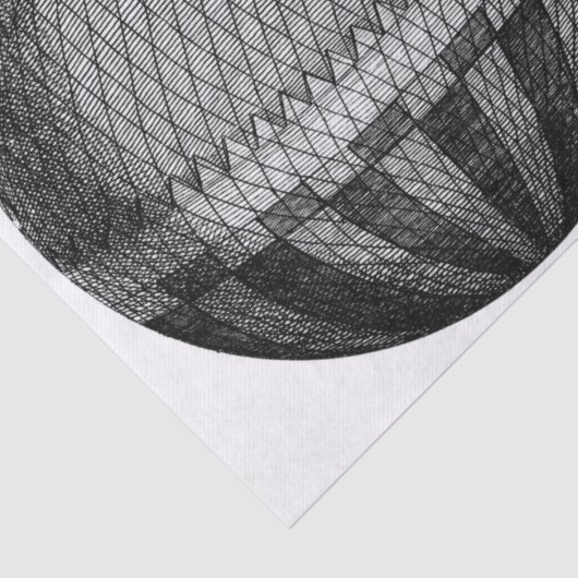 Balon Junk Journal Elements — Blad Tissuepapier (Detail)