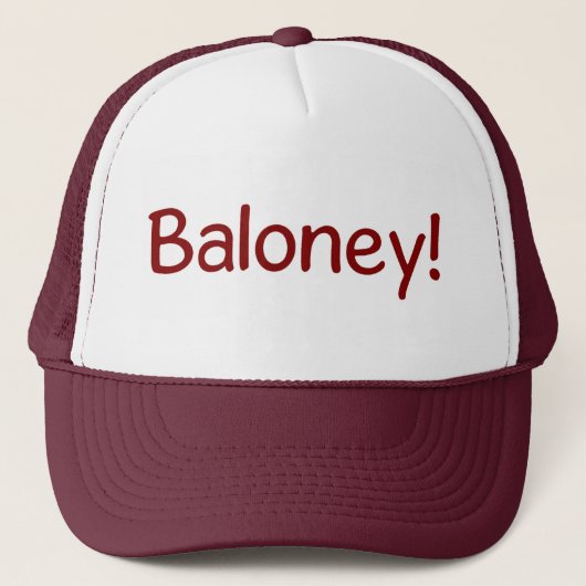 Baloney. Rechter Pet (Voorkant)