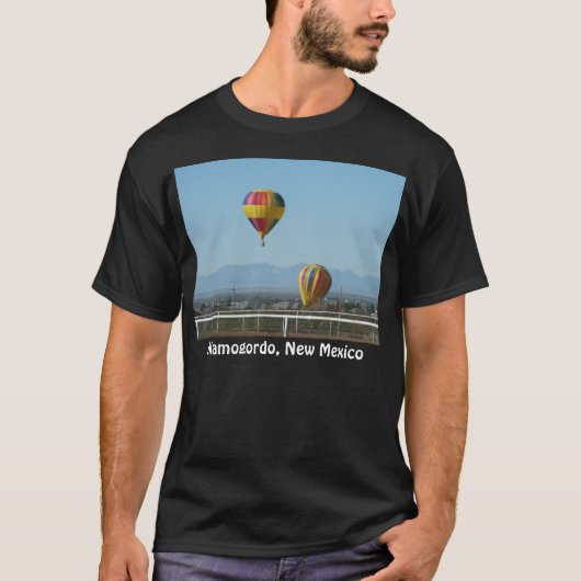 Balonfestival Alamogordo New Mexico T-shirt (Voorkant)