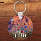 Balonfestival Kanab Utah Sleutelhanger (Voorkant)