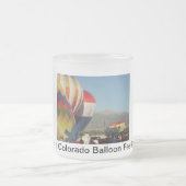 Balonfestival van Colorado 2011 Matglas Koffiemok (Center)