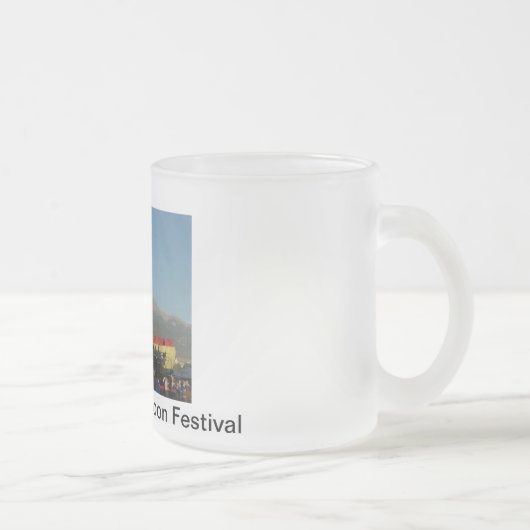 Balonfestival van Colorado 2011 Matglas Koffiemok (Rechts)