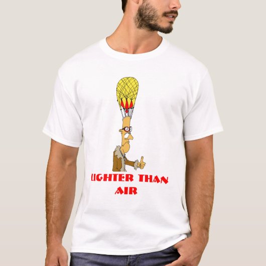 balonkop, lichter dan lucht t-shirt (Voorkant)
