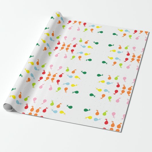 Balonpartij Cadeaupapier (Uitgerold)