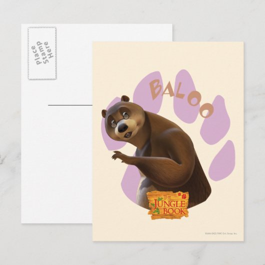 Baloo 1 briefkaart (Voorkant / Achterkant)