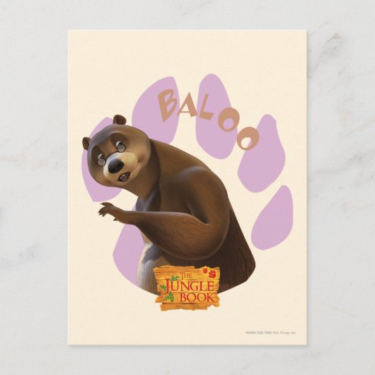 Baloo 1 briefkaart (Voorkant)