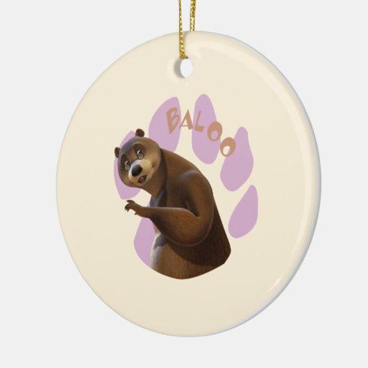 Baloo 1 keramisch ornament (Links)