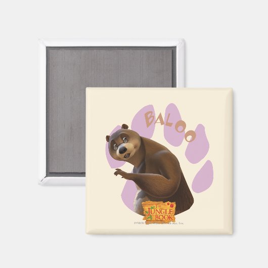 Baloo 1 magneet (Voorkant / Achterkant)