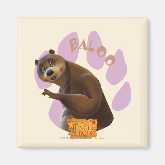 Baloo 1 magneet (Voorkant)