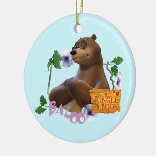 Baloo 2 keramisch ornament (Links)