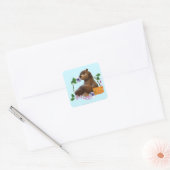 Baloo 2 vierkante sticker (Envelop)