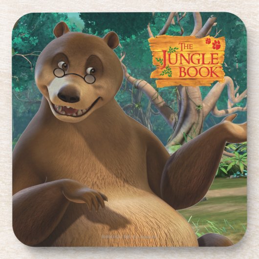 Baloo 4 bier onderzetter (Voorkant)