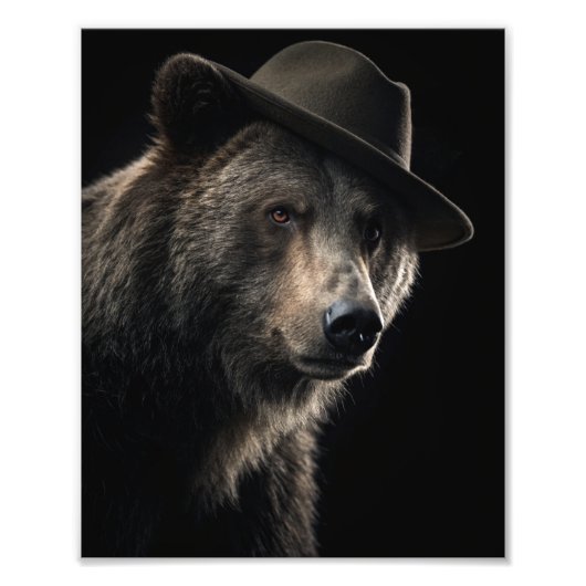 Baloo "De Grizzly" Grissom - Beer - Foto Afdruk (Voorkant)