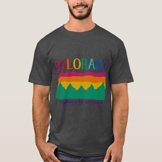 Balorado Balboa is for everyone Oversized T-shirt (Voorkant)