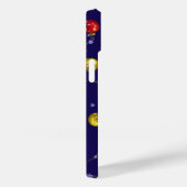 Balornamenten en Sneeuw Case-Mate iPhone Case (Achterkant / Rechts)