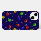 Balornamenten en Sneeuw Case-Mate iPhone Case (Achterkant (horizontaal))