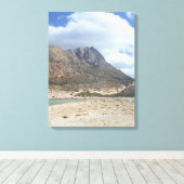 Balos, Kreta Landscape Canvas afdrukken (Insitu (Houten vloer))