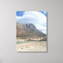 Balos, Kreta Landscape Canvas afdrukken